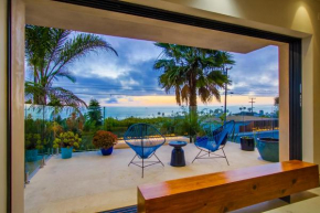 Sunset Cliffs Modern Luxury Estate w Ocean Views, Oversized Spa, AC, Yard!